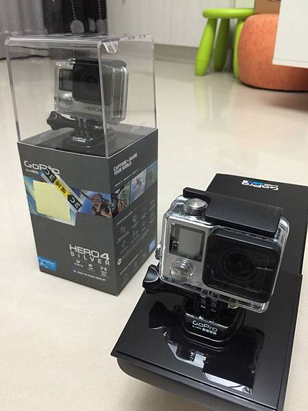 GoPro HERO 4 銀色極限攝影機(5).JPG