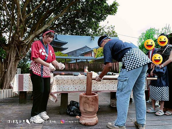 【祈願の千野村】放水燈、搗麻糬❤還可以體驗做和菓子和壽司的壽