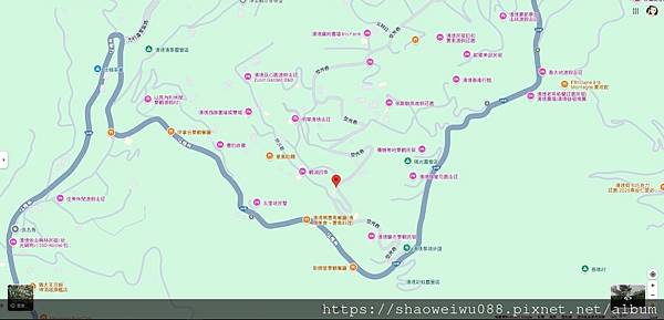 南投縣仁愛鄉龍善寺及周邊景點