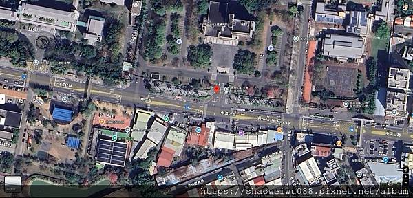 南投縣草屯南開科技大學對面停車場及周邊景點