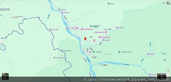 南投縣信義鄉東埔吊橋及周邊景點