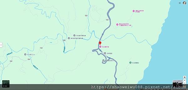 花蓮縣壽豐鄉蕃薯寮休息區停車場及周邊景點