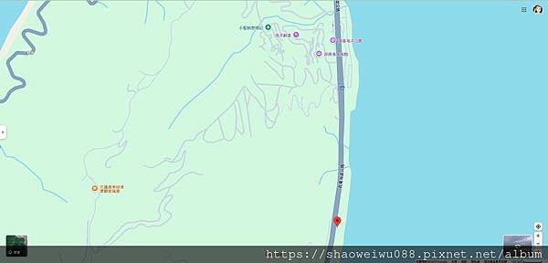 花蓮縣壽豐鄉鹽寮海岸休憩區廁所及周邊景點