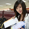 等好久總算可以搭飛機囉