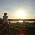 夕陽西下