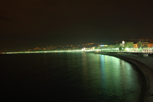 尼斯海邊的夜景2