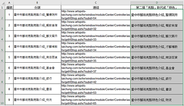 【Excel2016版-函數】快速取代特定字串-SUBSTI