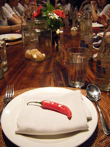 BUMBU BALI 印尼式晚宴開始