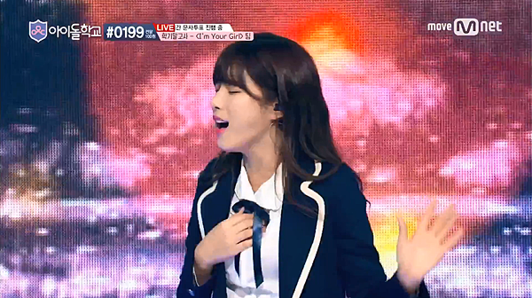 idol school ep09 Im your girl 06 Lee Hae In high note 3.png