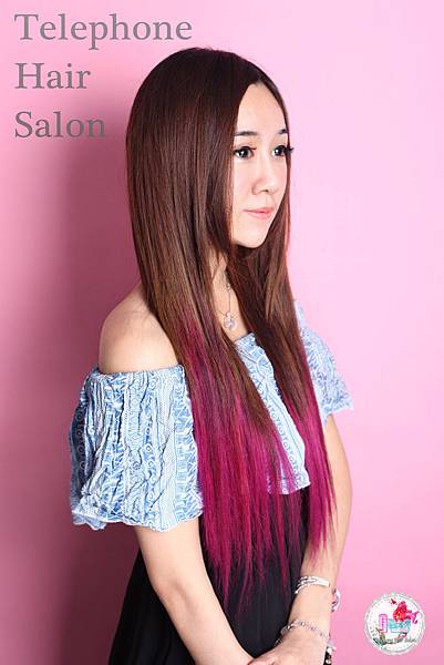 ❤️ 神燈實現不了的願望電話亭可以【#美人魚染髮+ #無痕接髮】