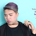 【美式染髮】雙重色彩決定了我的挑剔品味。ㄧ種髮型、兩種顏色、三種生活態度、色彩魅力。霧感灰金色系 屬於精品的低調色彩，灰色與金色混搭再一起特調色階，搭配 #銀河紫色系 銀河星空環旋的燦爛