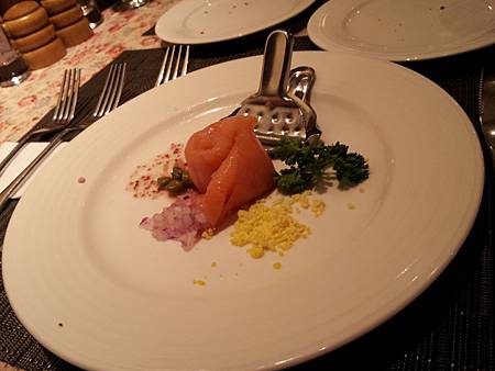 挪威燻鮭魚盤