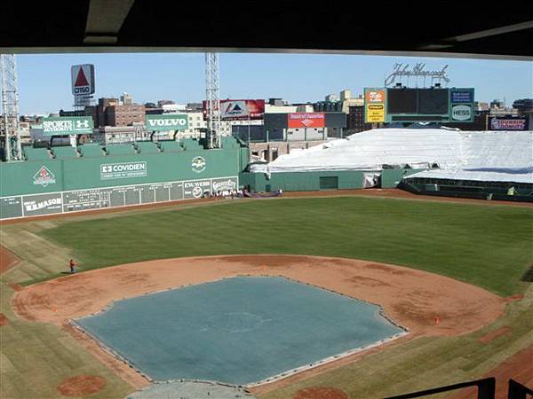 歷史悠久的Fenway Park在我面前