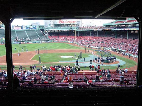 再次進入Fenway Park，還是有種朝聖的心情