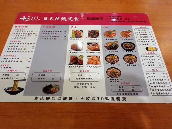 台北市中正區 十三川日本拉麵定食 各式拉麵 定食套餐 小菜 炸物 井飯 飲料 近台北車站 雪莉美食生活 痞客邦