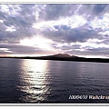 sunset on the ferry