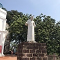 聖保羅堂 Gereja St. Paul, Bukit Melaka的聖方濟‧沙勿略 (St. Francis Xavier) 雕像