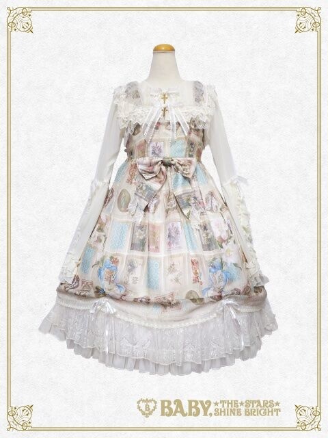Baby, the stars shine bright☆神聖卡牌JSK+KC/St.Mary Holy Card 柄 Baby, the stars shine bright☆神聖卡牌JSK+KC/St.Mary Holy Card 柄