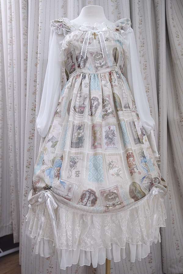 Baby, the stars shine bright☆神聖卡牌JSK+KC/St.Mary Holy Card 柄 Baby, the stars shine bright☆神聖卡牌JSK+KC/St.Mary Holy Card 柄