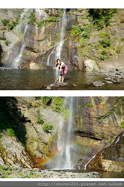 【屏東枋山.墾丁旅遊景點】卡悠峯瀑布.步行15分鐘可達的祕境