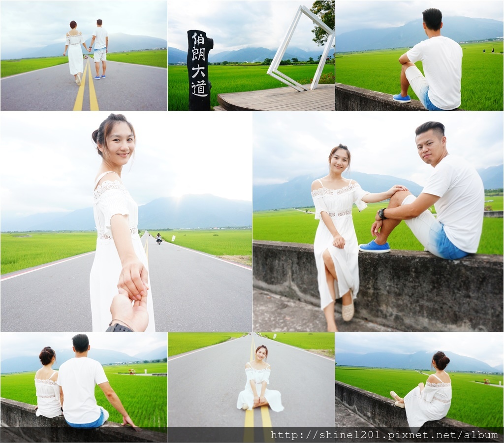 池上伯朗大道｜台東景點.池上景點