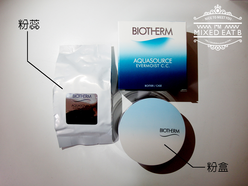 Biotherm碧兒泉 光透奇蹟水CC氣墊粉餅-1-3