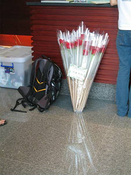 林老師送的花