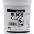 No.8 黑色壓克力打底劑 BLACK GESSO.jpg