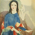 -La Dame aux Camélias II-, Marie Laurencin, 1936, Musée Marie Laurencin.jpg