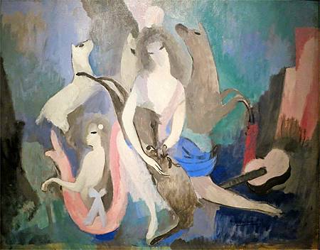 -Les Biches-, Marie Laurencin, 1923, Musée de l'Orangerie.jpg