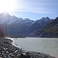 Hooker Valley Track盡頭景色