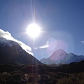 艷陽下的Mt Cook