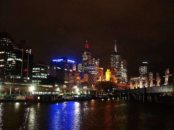 Yarra River河畔夜景