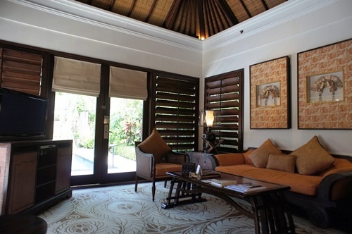 ST Regis Bali Villa Living Area
