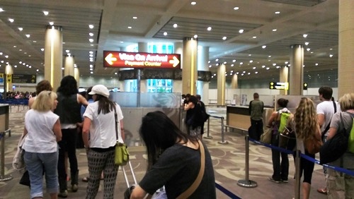 Bali International Airport 入境