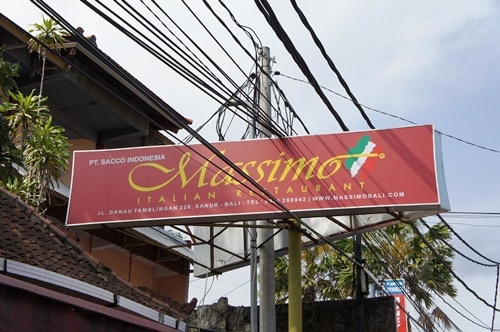 Massimo Italian Restaurant Sanur 