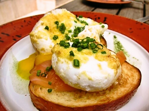 Poached Eggs Benedict