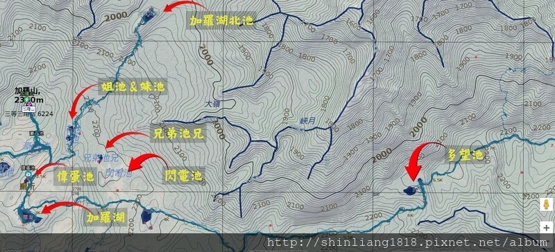 太加太來回走 親子登山 登山 加羅湖 加羅湖北池