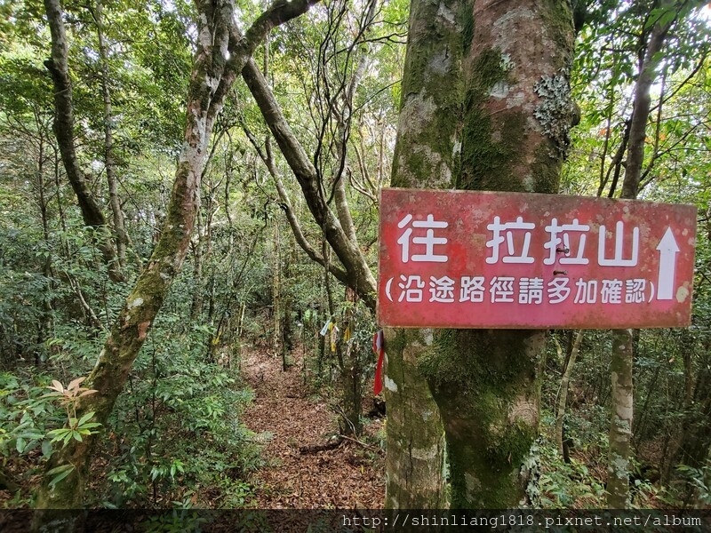 拉拉山 夫婦山 親子登山 登山 夫拉緃走