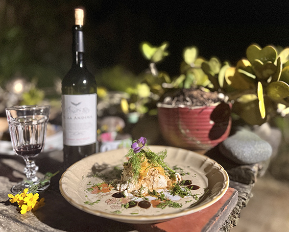 都蘭山的林野燭光私宴（豆腐懷石料理）