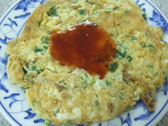 蔥花菜圃蛋