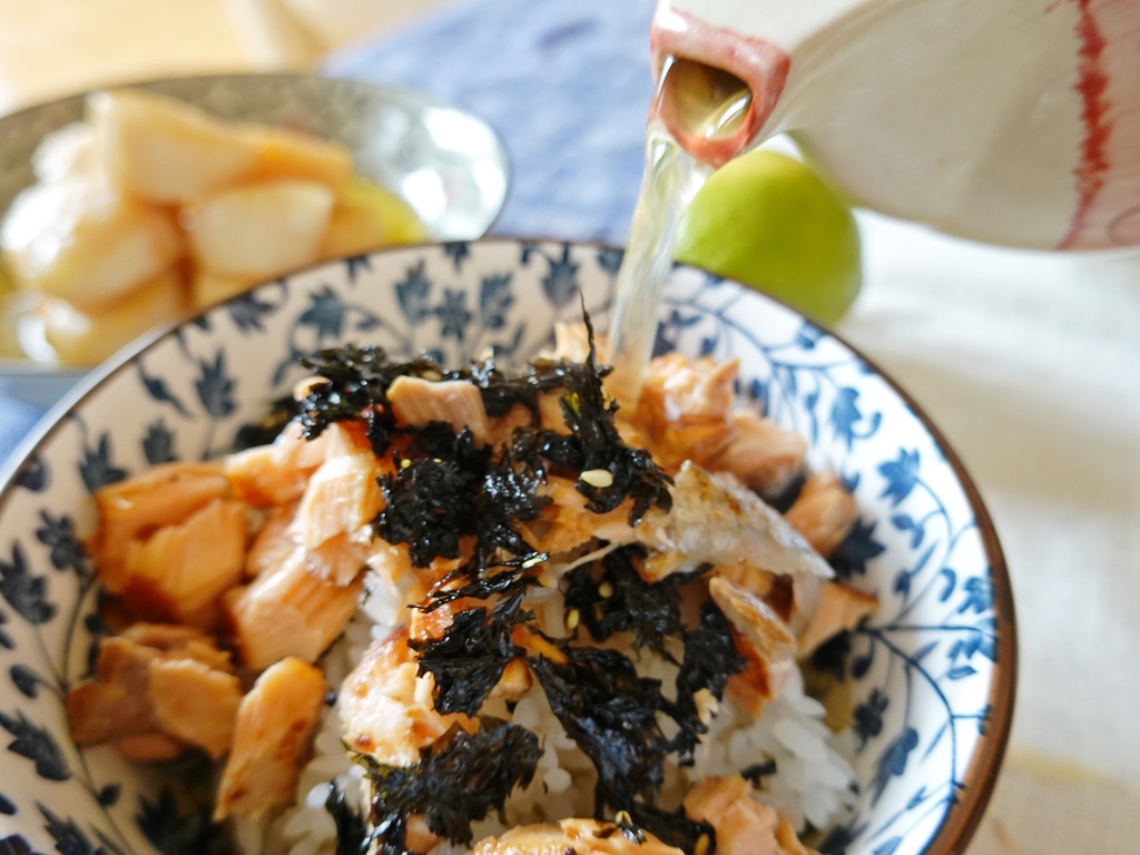 食譜｜鮭魚茶泡飯Salmon Ochazuke