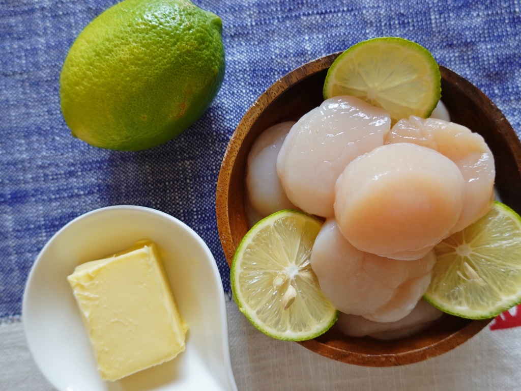 食譜奶油香煎干貝Pan-Seared Scallops w 食譜奶油香煎干貝Pan-Seared Scallops w