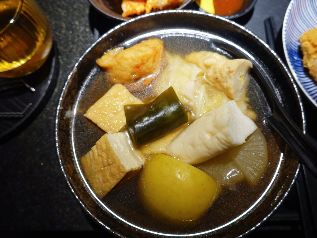 台北內湖—太鼓判 ODEN BAR｜炊煙系療癒美食 嚴選關東