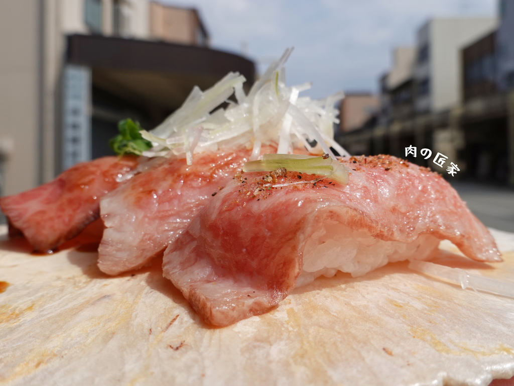 [食記] 日本岐阜—肉の匠家｜飛驒高山老街人手一盤飛驒牛壽司