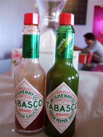 台灣少見的綠色TABASCO