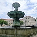 慕尼黑大學的噴水池