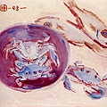 27.郭柏川，三目螃蟹與魚，1959.jpg