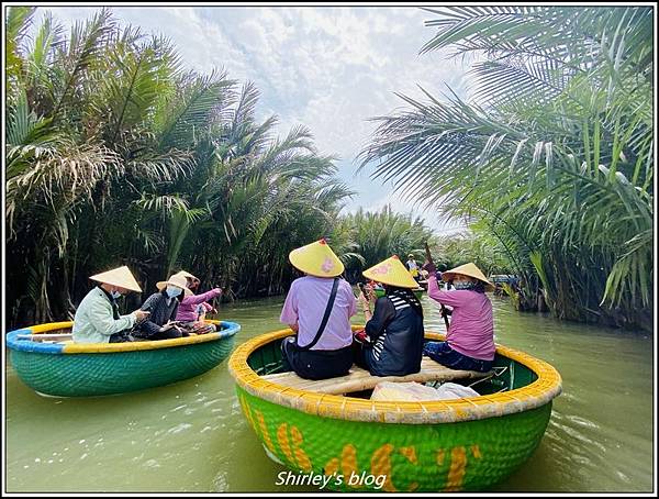 中越旅遊(2)~迦南島(體驗竹籃船、釣螃蟹)