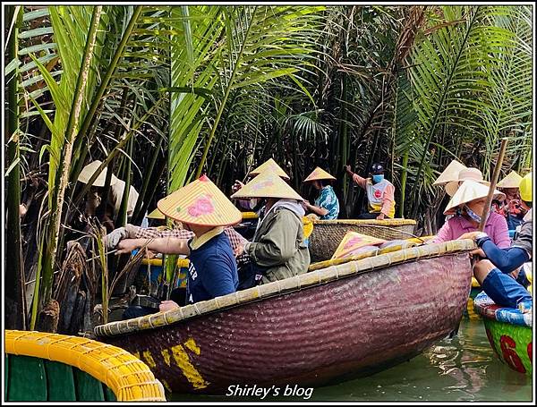 中越旅遊(2)~迦南島(體驗竹籃船、釣螃蟹)